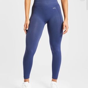 Aybl Balance V2 Seamless Leggings - Navy Blue Size M